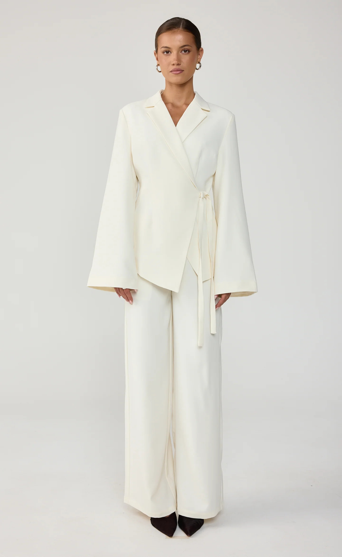 Marley Blazer (Cream) | Charcoal Clothing AU