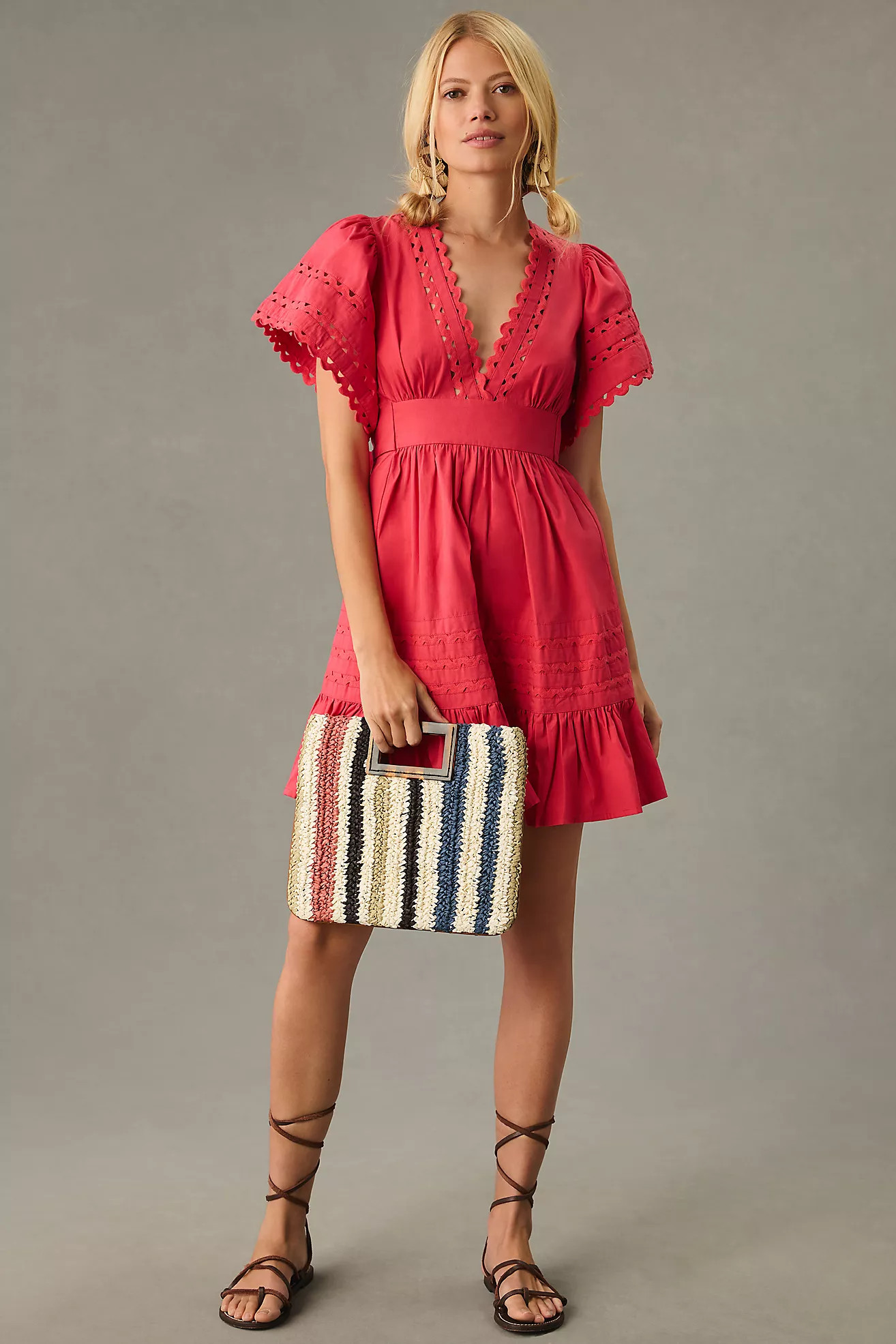 Antik Batik Roda Eyelet Dress | Anthropologie (US)