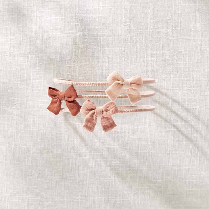 Baby Hilary Duff 3-Pack Bow Headwraps | Carter's