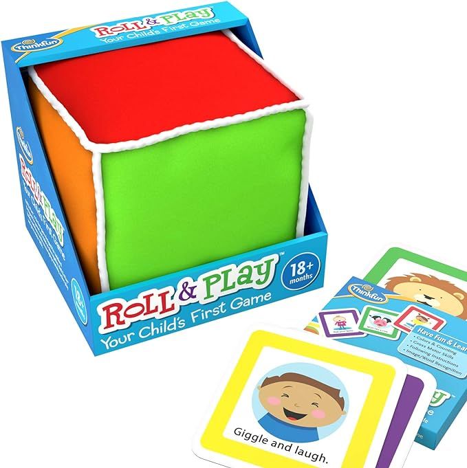 Think Fun Roll and Play Game for Toddlers - Your Child's First Game! Award Winning and Fun Toddle... | Amazon (US)