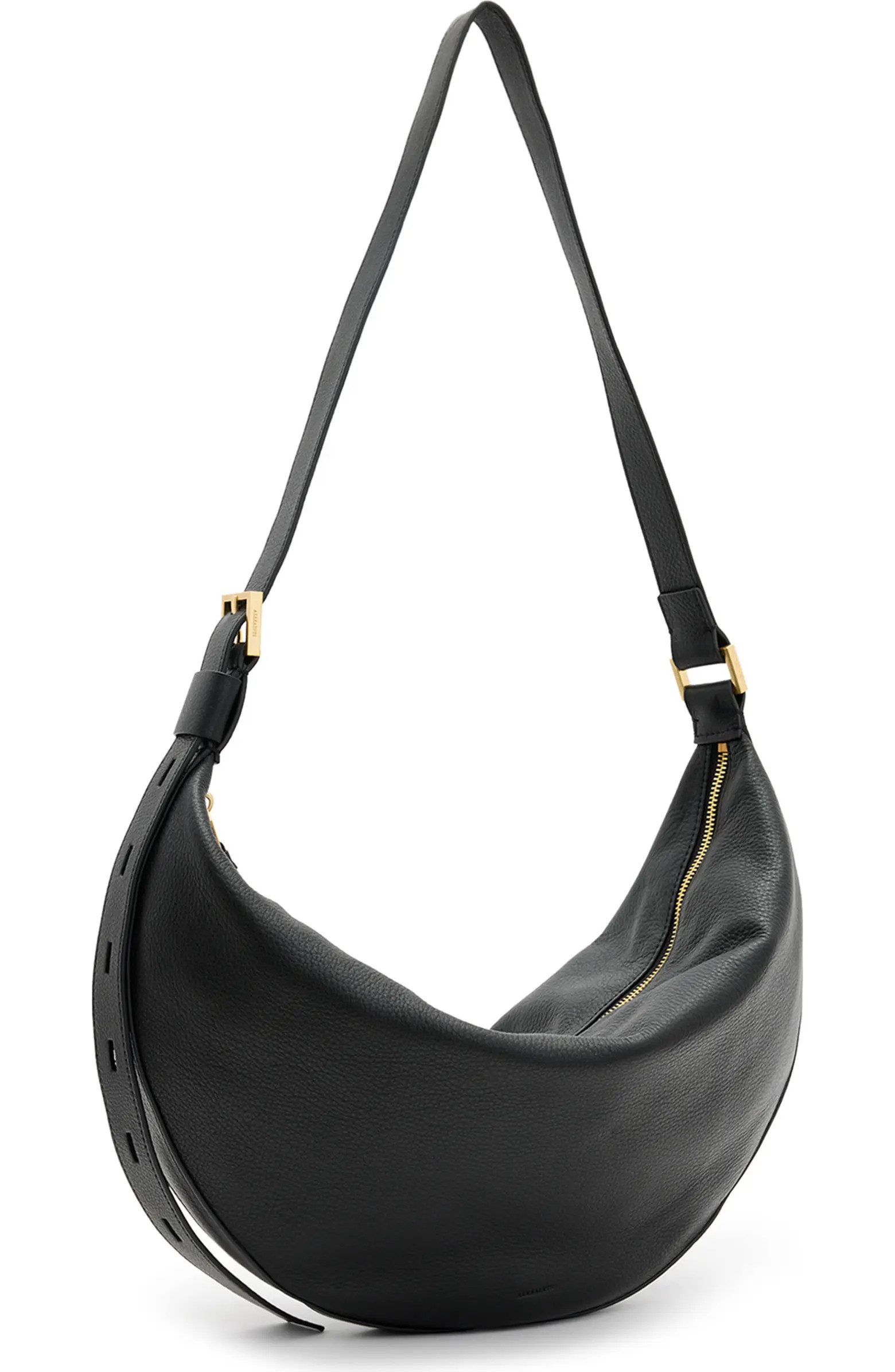 Half Moon Leather Shoulder Bag | Nordstrom