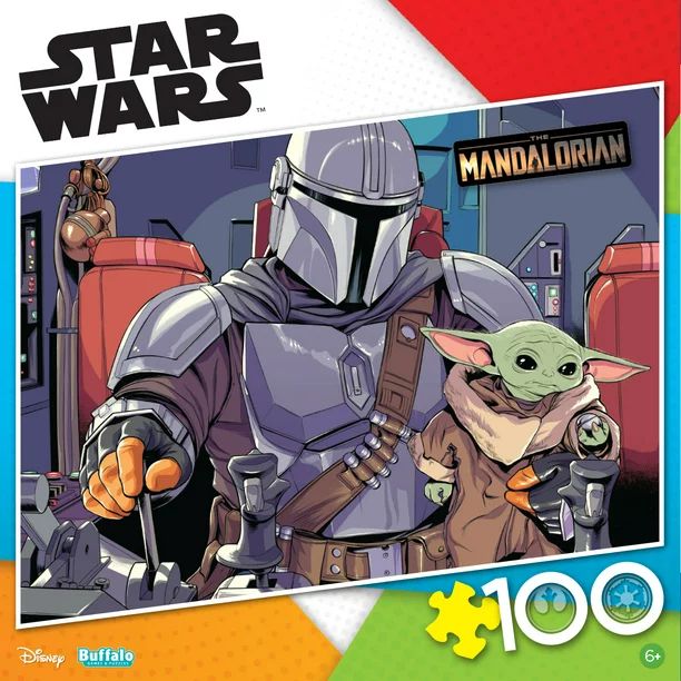 Buffalo Games - Entertainment - Star Wars - The Mandalorian - 100 piece jigsaw puzzle | Walmart (US)