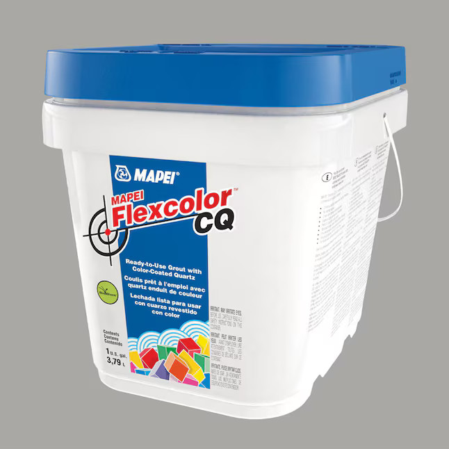 MAPEI Flexcolor CQ Silver #5027 Sanded Acrylic Premix Grout (1-Gallon) | Lowe's
