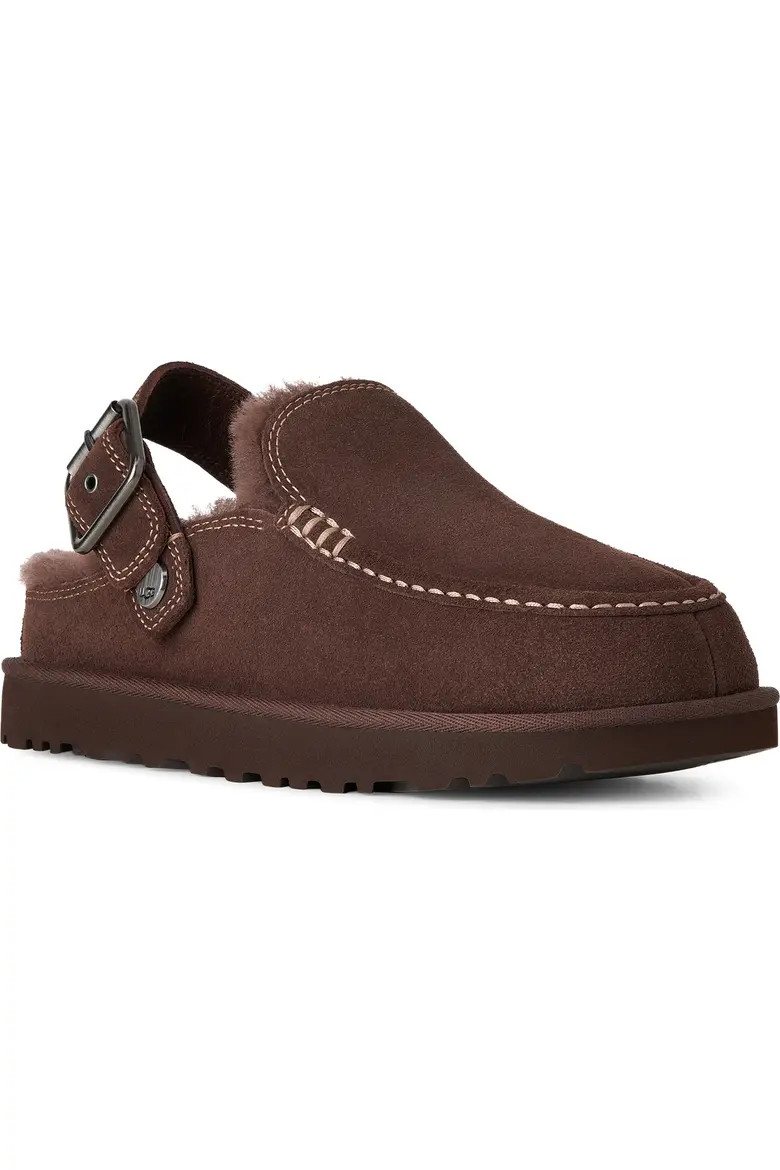 UGG(r) Goldenstar Evelina Clog in Burnt Cedar at Nordstrom, Size 8 | Nordstrom
