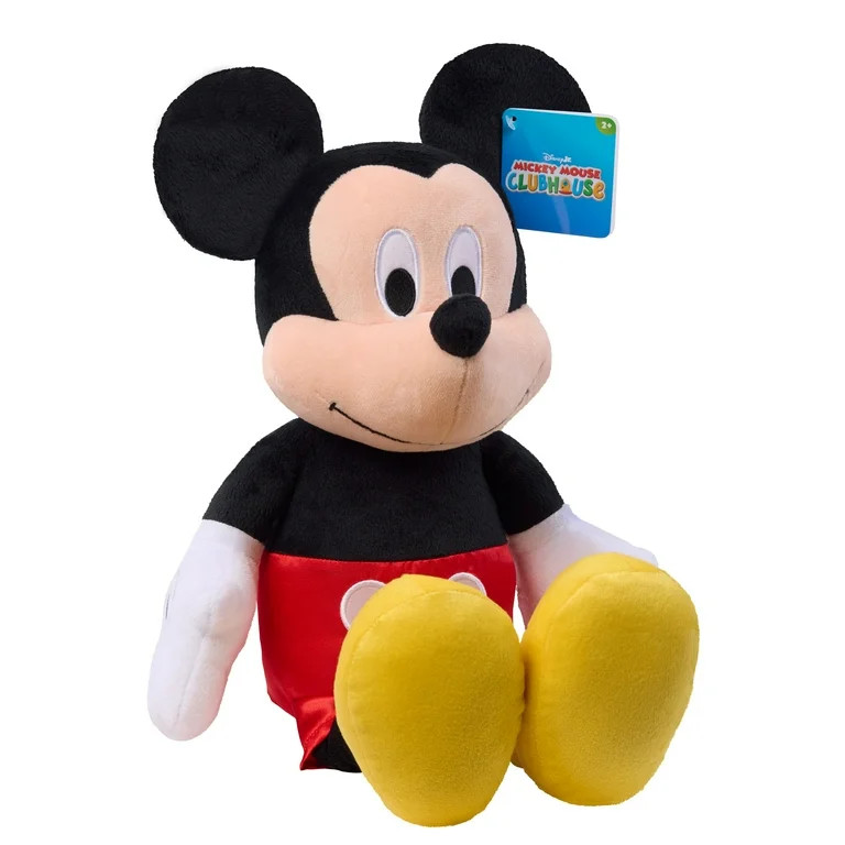 Disney Mickey Mouse 17-Inch Large Plush Stuffed Animal, Toy for Kids Ages 2 and up | Walmart (US)