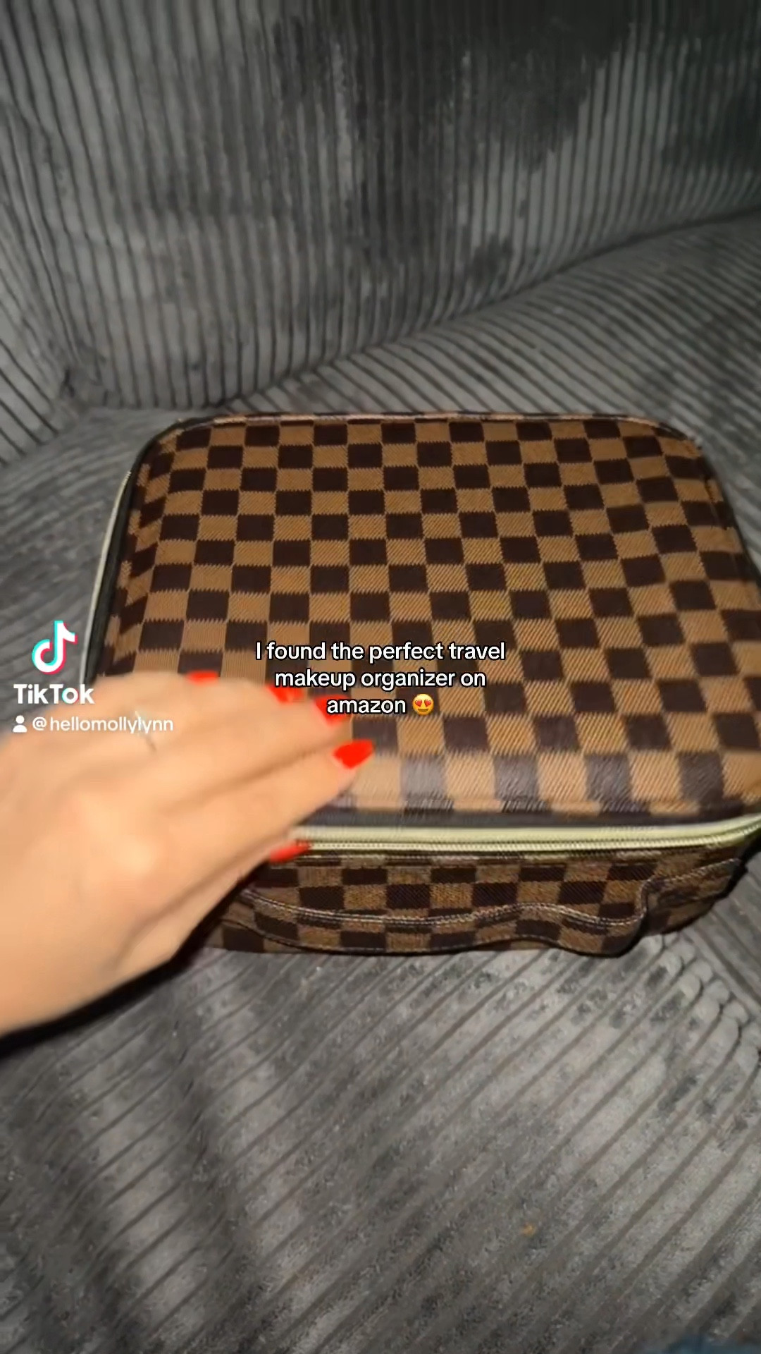 makeup organizer, makeup case, makeup bag, aesthetic, checkered print 

#LTKGiftGuide #LTKTravel #LTKBeauty