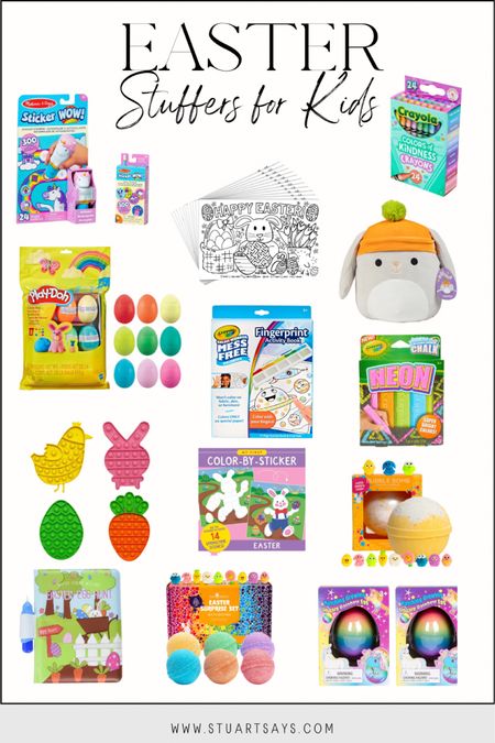 Must have Easter basket stuffers for kids! Easter gift ideas for kids 

#LTKSeasonal #LTKfindsunder100 #LTKkids