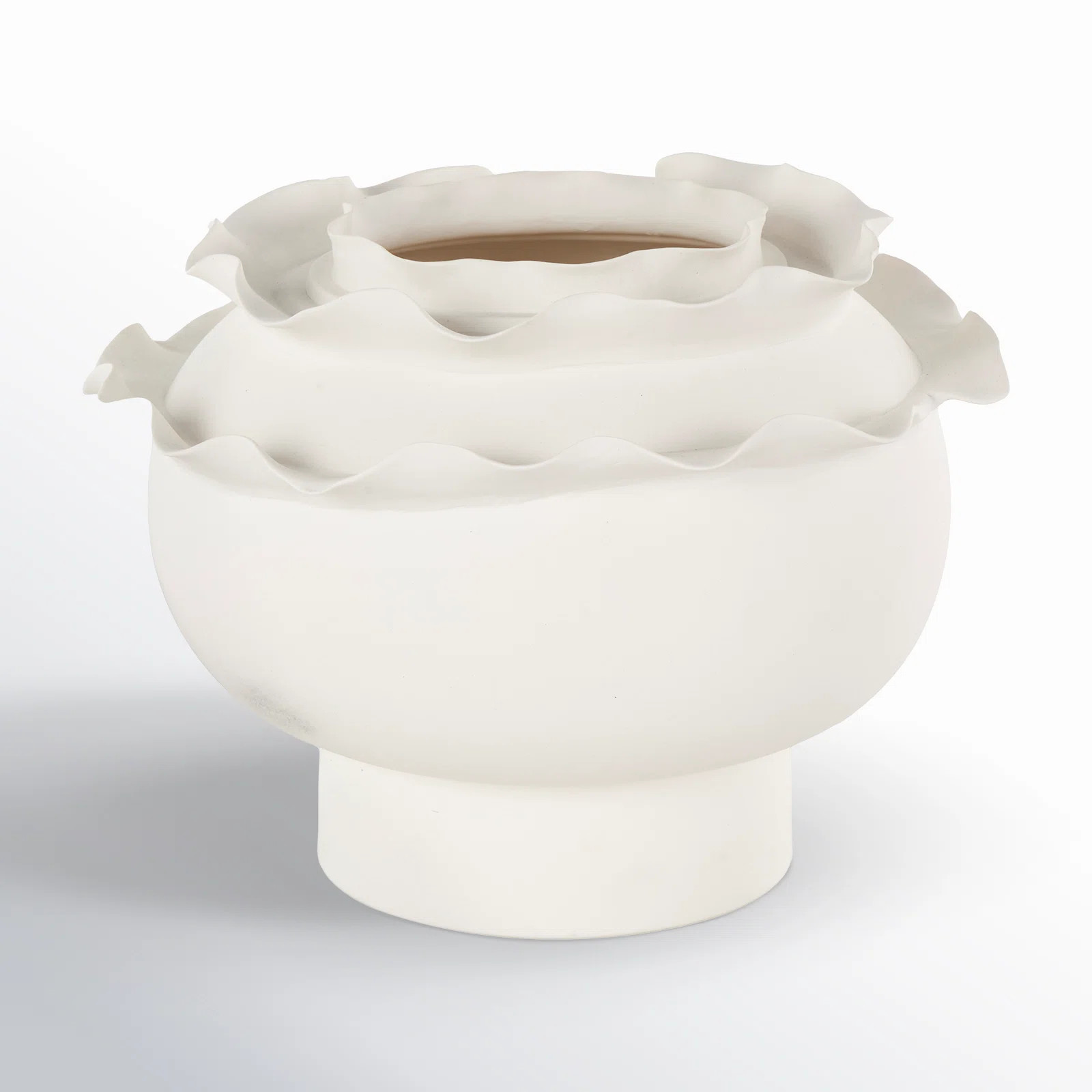 Cole And Ceramic Floral Inspired Abstract Vase | Joss & Main