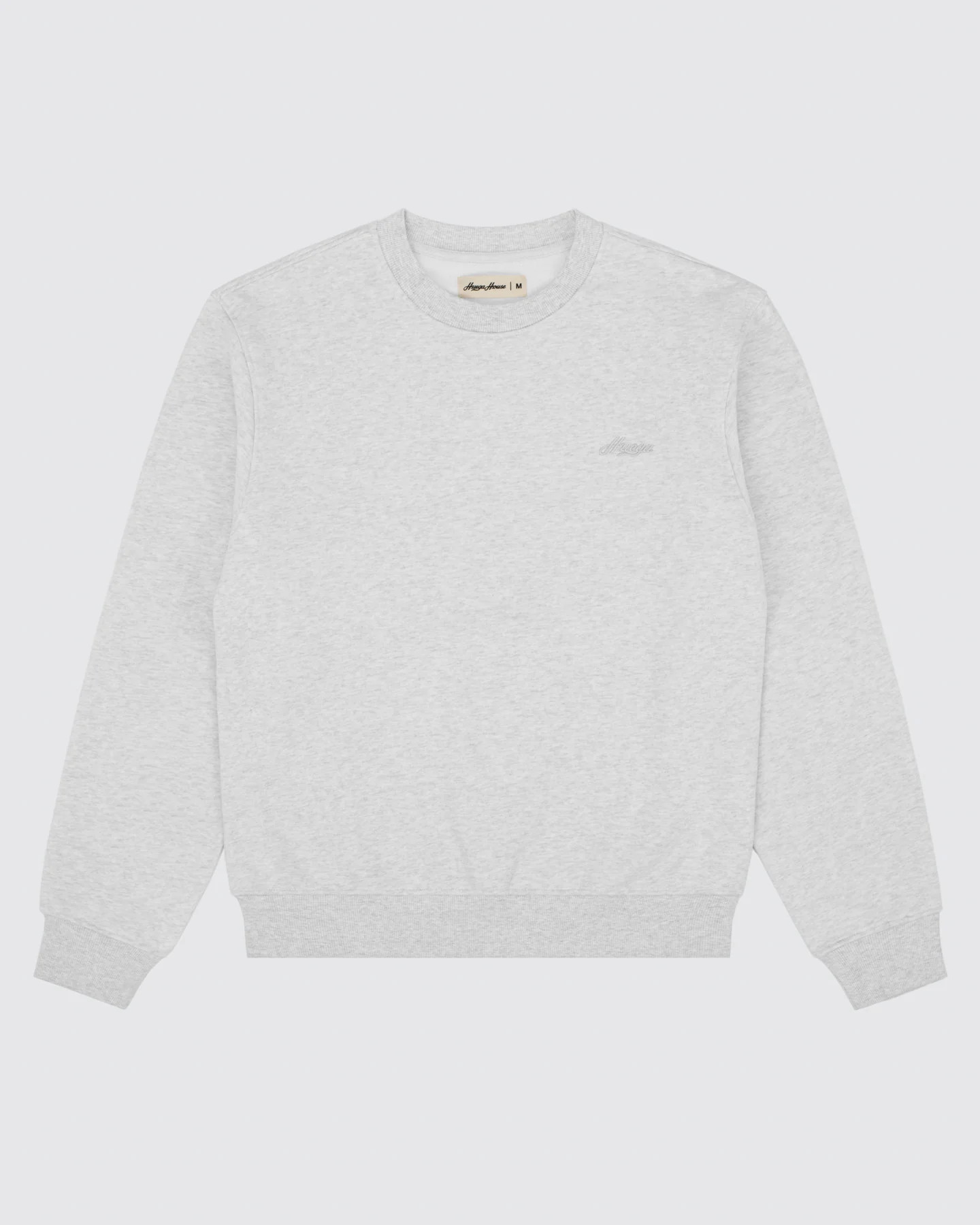 Essential Crewneck | Heather Grey | Huega House