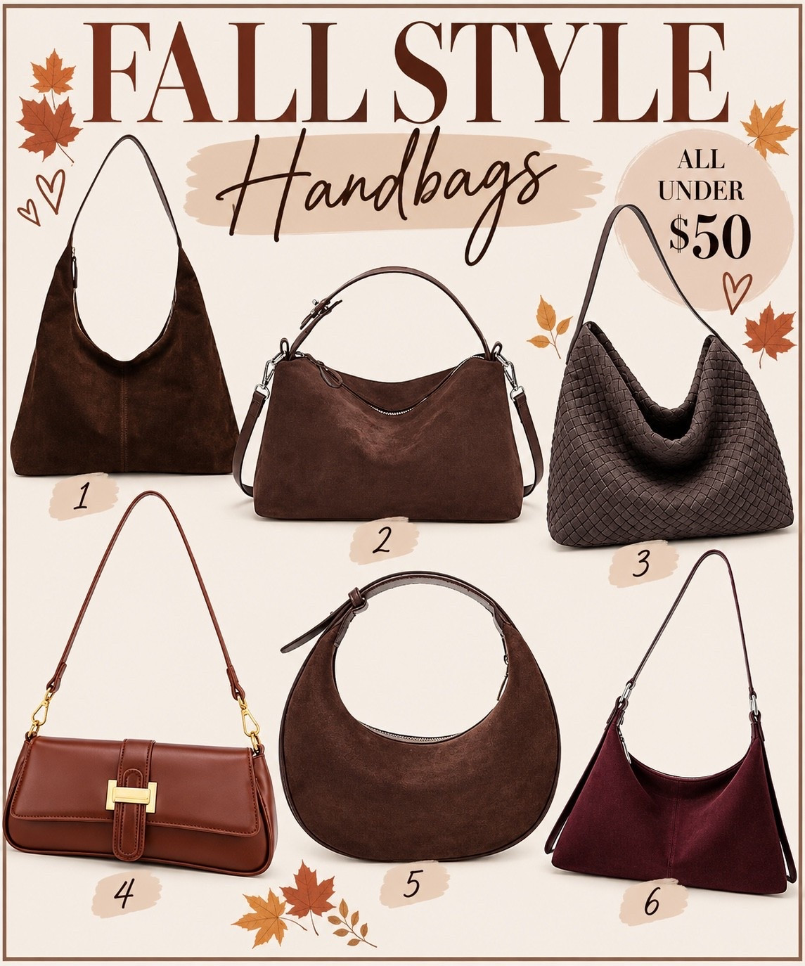 Fall style handbags

#LTKootd