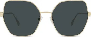 The Fendi Baguette 59mm Butterfly Sunglasses | Nordstrom