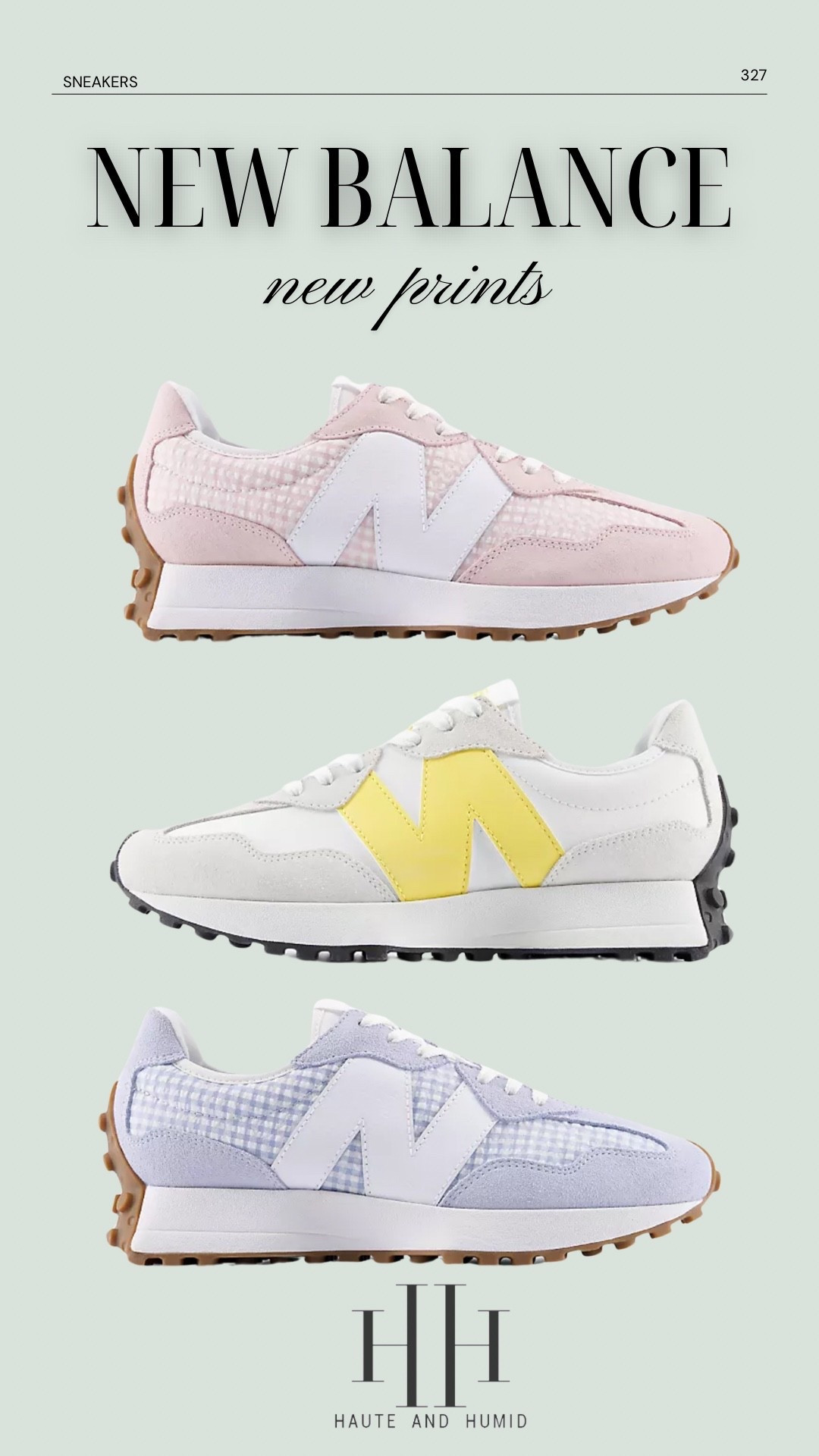 My favorite sneakers in new prints