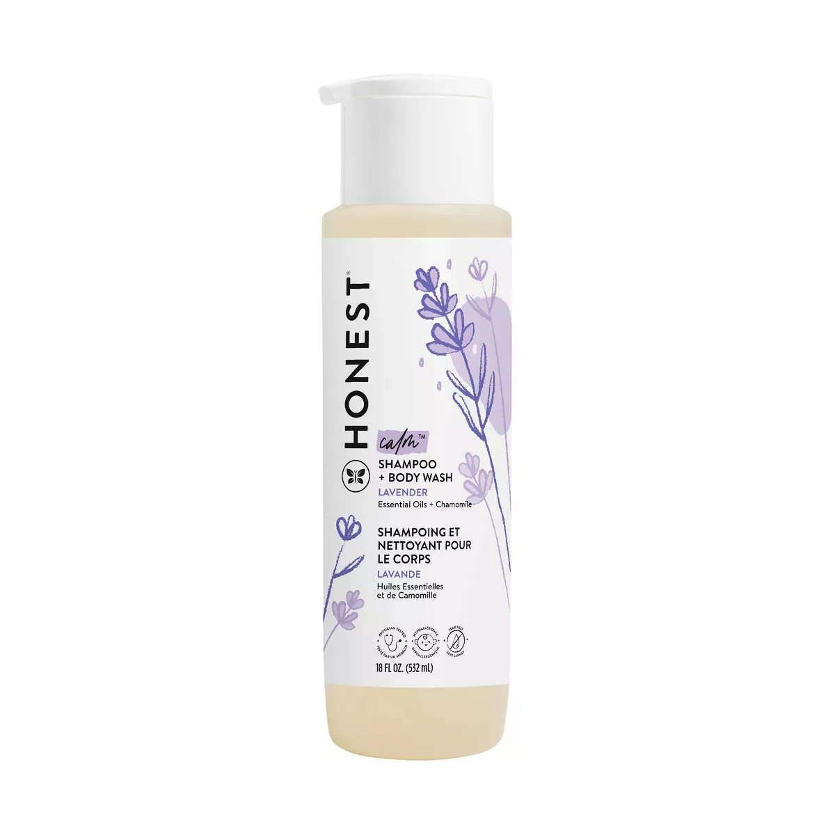 The Honest Company Calm Shampoo + Body Wash - Lavender - 18 fl oz | Target