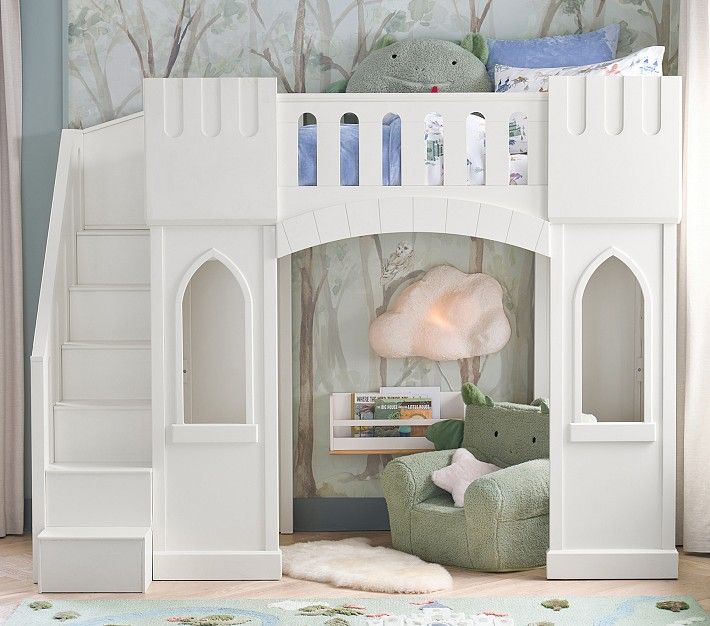 Castle Loft Bed | Pottery Barn Kids