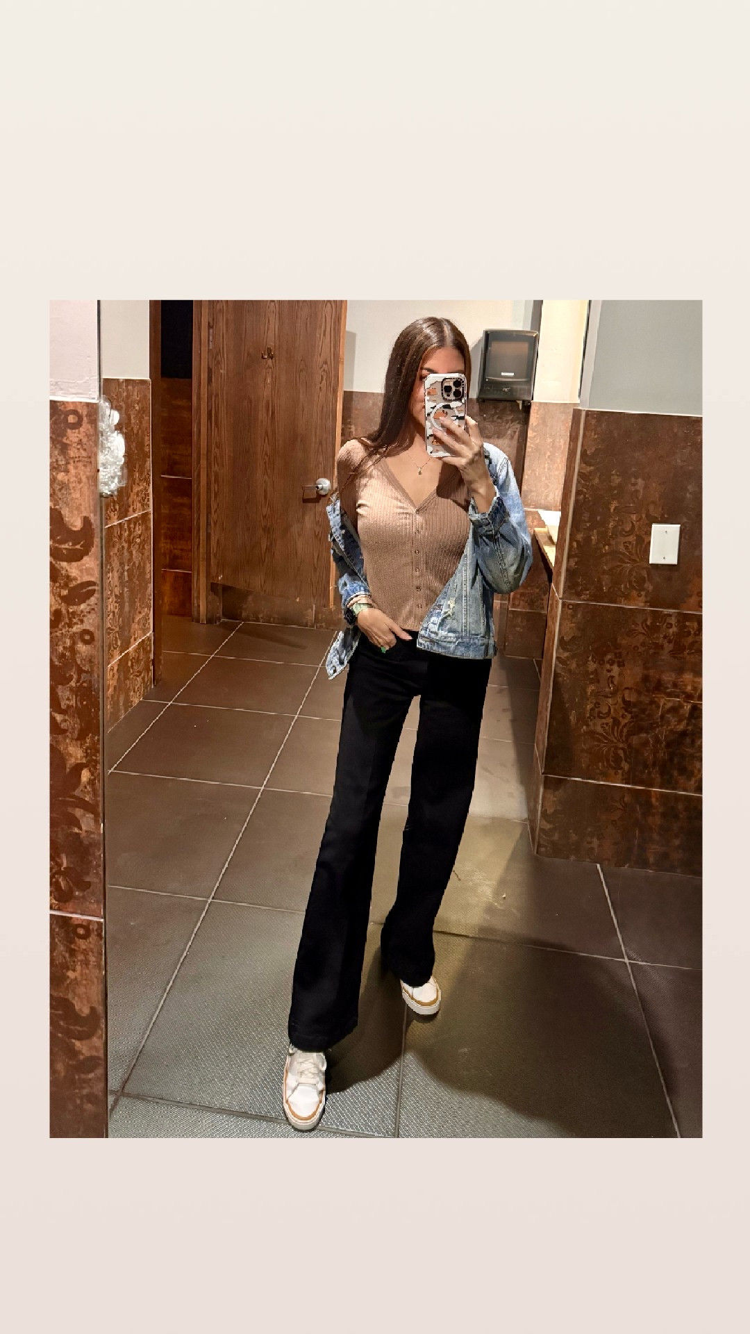 When comfort meets style—cropped cardigan, flared denim, and classic sneakers for that ‘I just threw this on, but it works’ vibe. 

Topped it off with a denim jacket because layers = instant cool factor. 

Perfect for errands, coffee dates, or just looking effortlessly put together. 

#LayeredAndLaidback #CasualCool #EffortlessStyle

#LTKStyleTip #LTKFindsUnder100 #LTKFindsUnder50