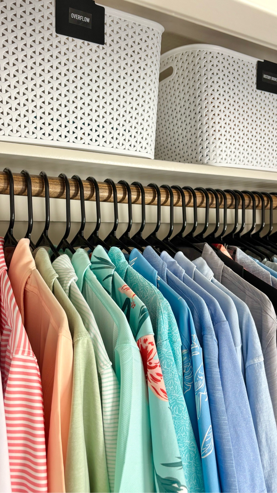 ✨Fun fact… This closet transformation took just over 1 hour to complete and cost less than $150 🤯 This is proof that you don’t have to spend a ton of time & money to get organized 🙌🏼

#LTKstorytime #LTKselfcare #LTKHome