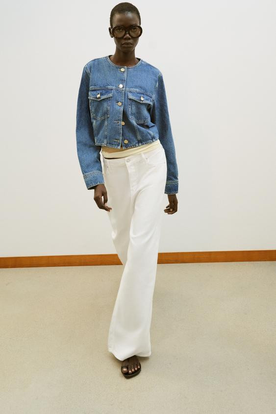 Z1975 SHORT ROUND NECK JACKET | Zara US