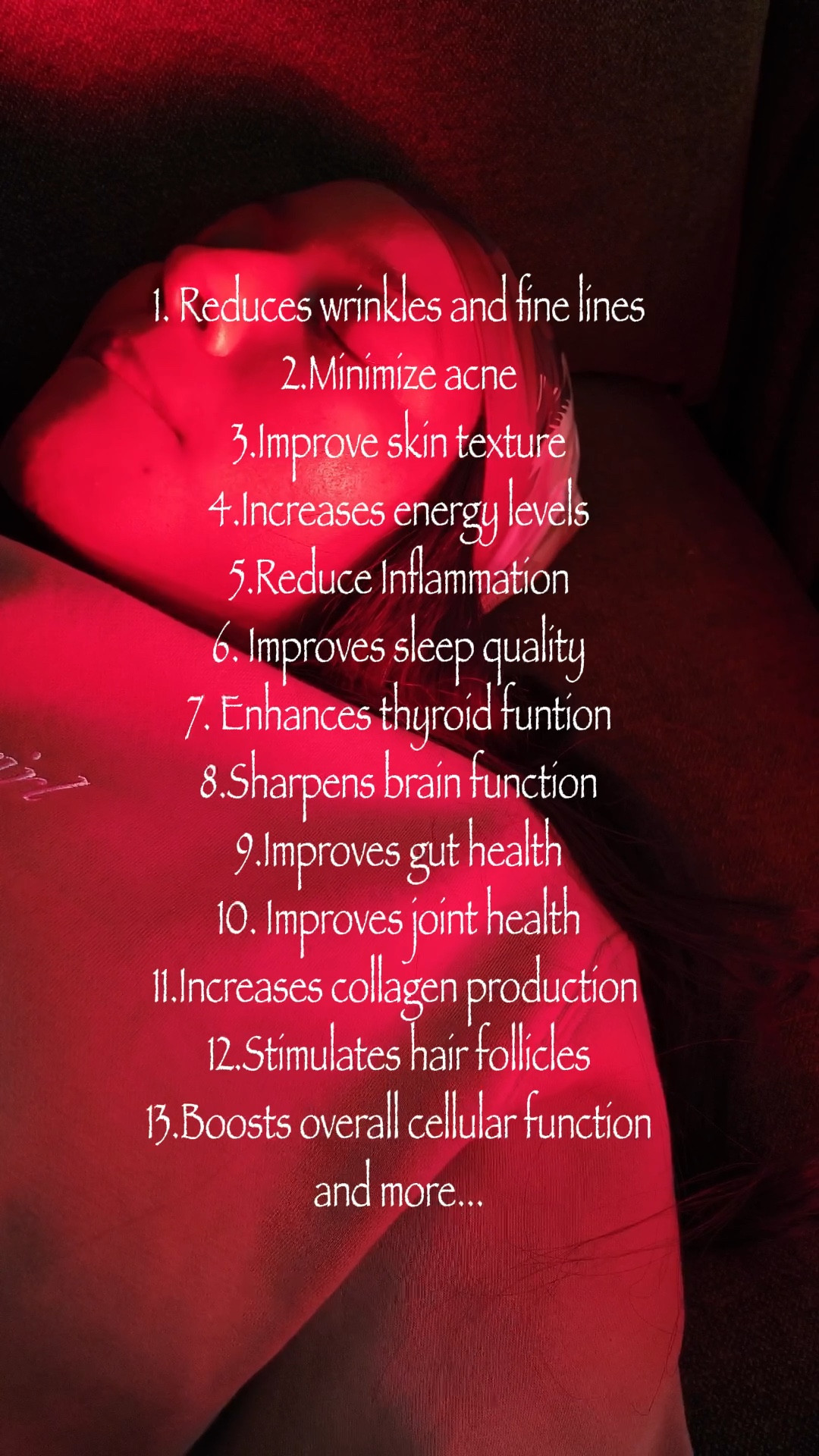 Red light therapy is amazing for overall health

#LTKBeauty #LTKStyleTip #LTKFamily