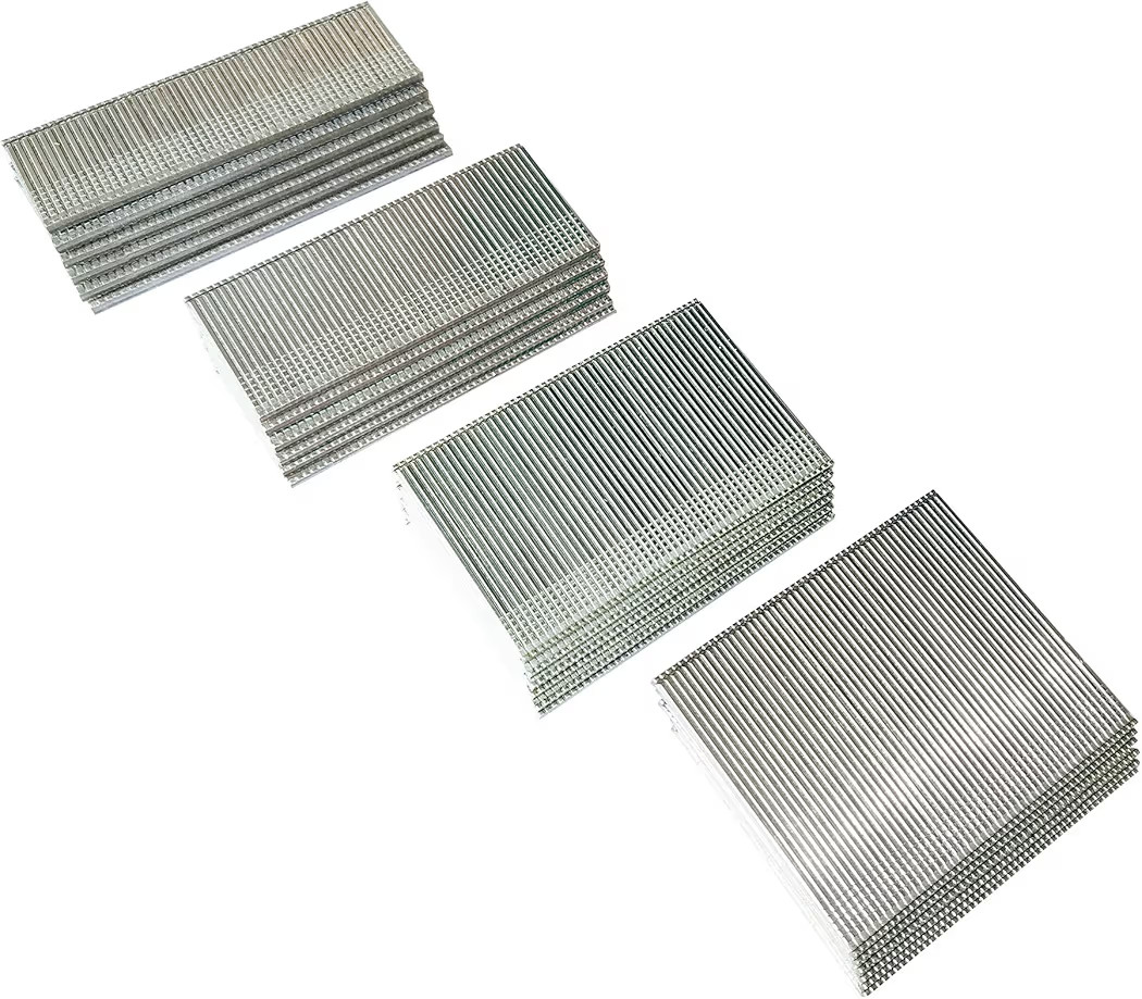 HW HAMWOO 16 Gauge Multi-Pack Finish Nails,Galvanized Assorted Size Project Pack,for Pneumatic, E... | Amazon (US)