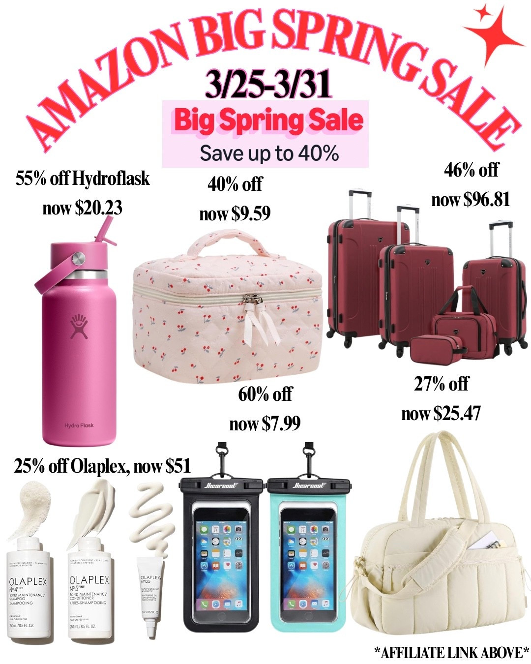 Amazon big spring sale 

#LTKBeauty #LTKTravel #LTKSaleAlert