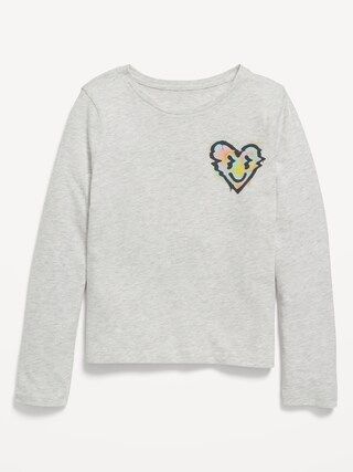 Long-Sleeve Graphic T-Shirt for Girls | Old Navy (US)