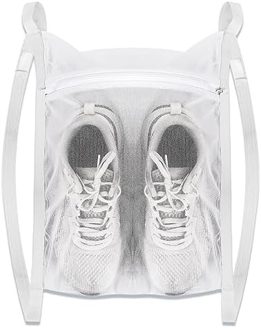 Laundry Bags,Sneaker Wash & Dry Net Bag for Dryer Sneaker Laundry Bags Large HoneyComber Mesh Bag... | Amazon (US)