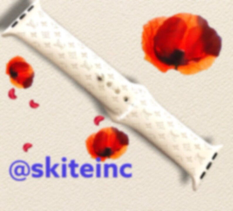 Custom Personalized Apple Watch band Laser Engraved sport silicone strap All Sizes / All Series |... | Etsy (US)