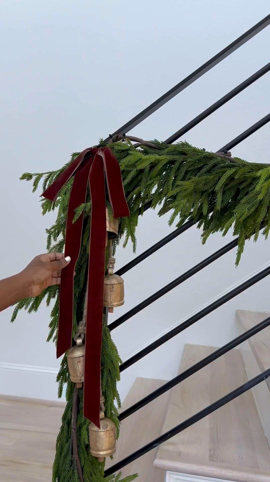 Norfolk Pine Garland is the best for styling! ☺️ Shop the look below! 🤎#LTKHoliday

#LTKHome #LTKStyleTip