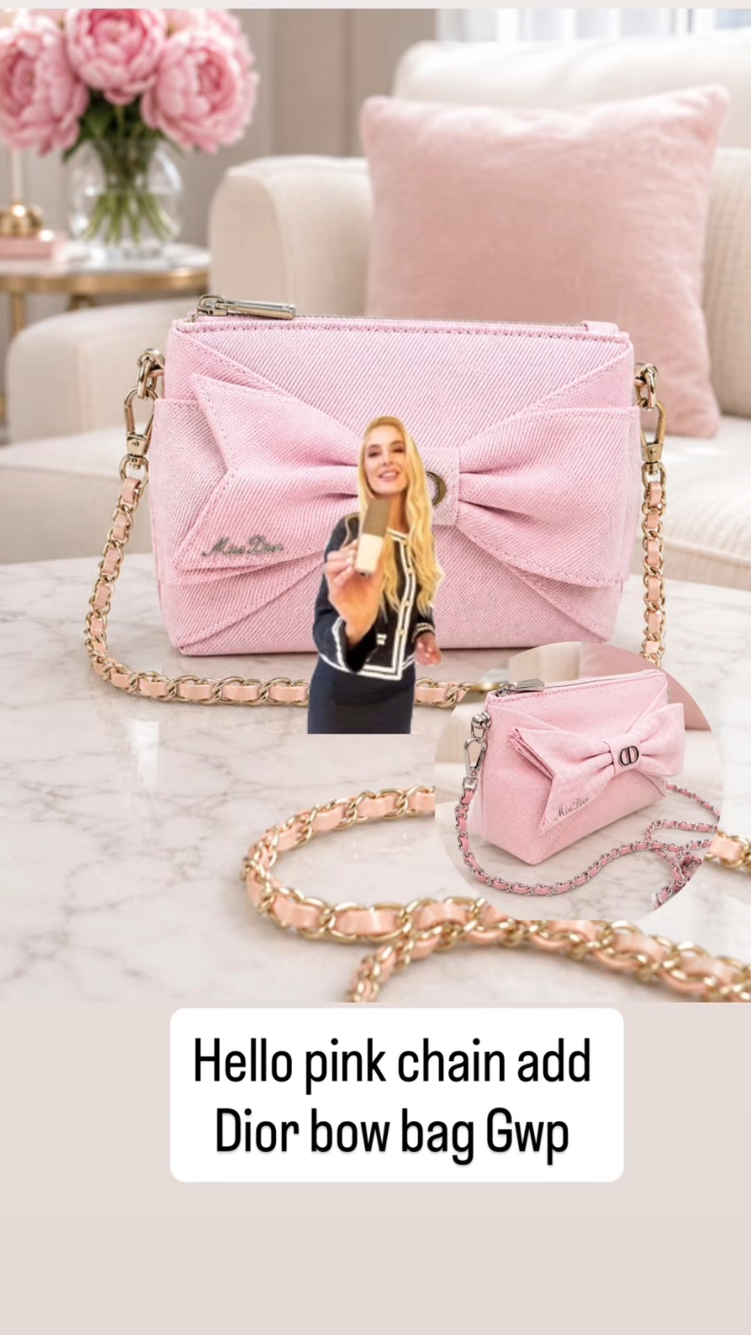 Dior fragrance gift with purchase pink now bag with $215 Dior fragrance #diorbeauty #diorgiftwithpurchase

#LTKBeauty
