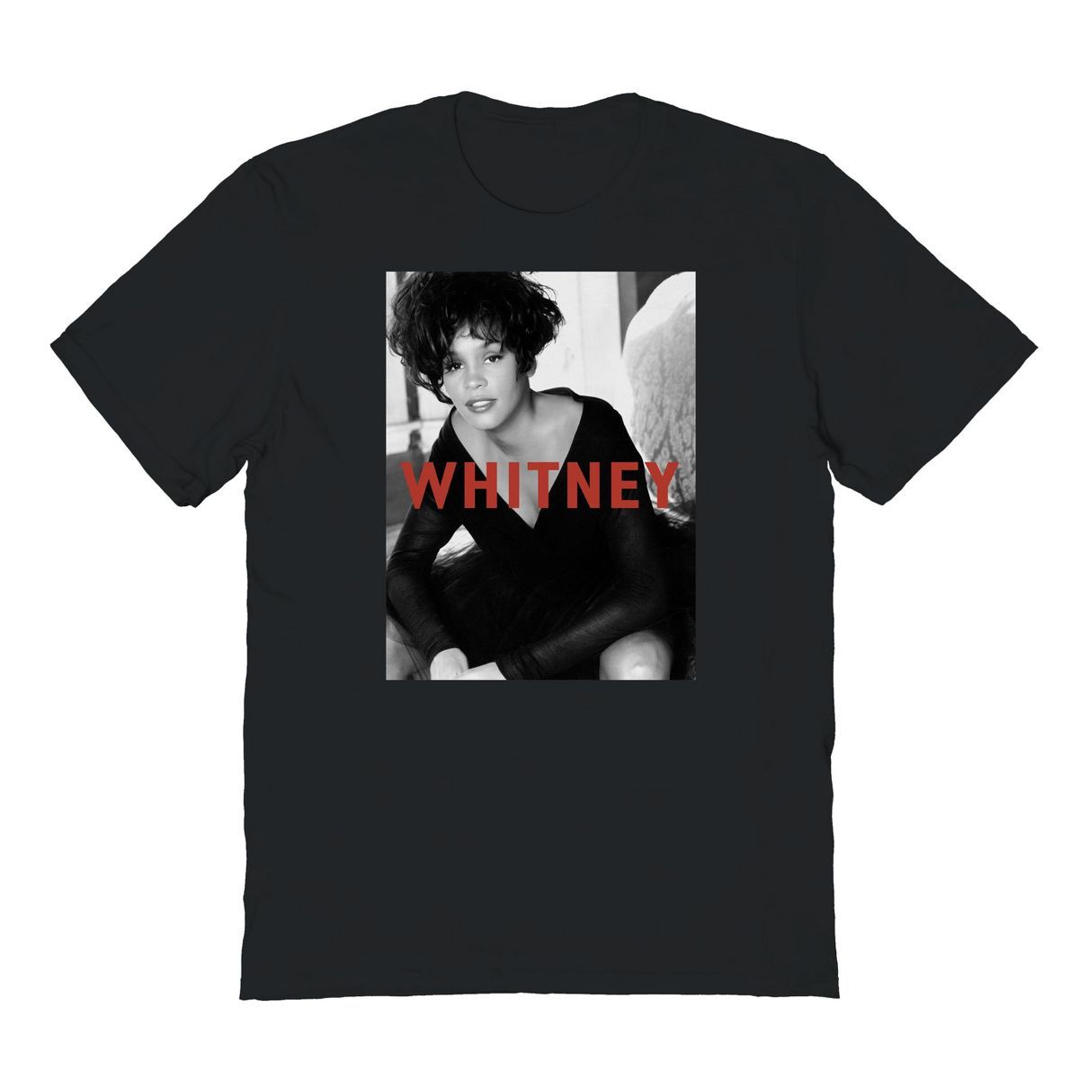 Whitney Houston Men's Whitney Repose Short Sleeve Graphic Cotton T-Shirt | Target