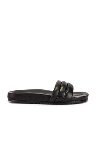 Seychelles Low Key Sandal in Black Leather from Revolve.com | Revolve Clothing (Global)