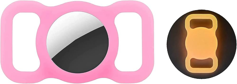 Pet Silicone Protective Case for Airtag Dog Collar Holder (1st & 2nd Generation) GPS Finder Dog C... | Amazon (UK)