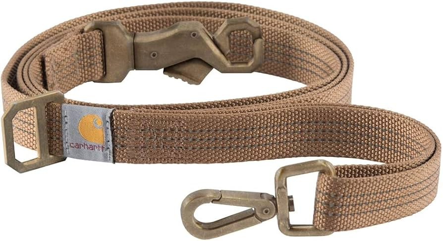 Carhartt Dog Leash Brown/Brushed Brass, Large | Amazon (US)