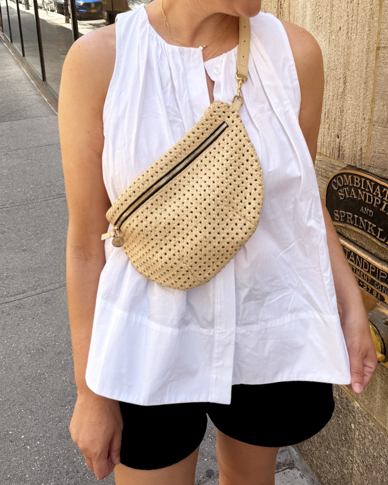 Two of my favorite pieces this summer! This Clare V. crossbody (a fave!) and this new to me Anthropologie top! I"m in the large. Under $100. 

 