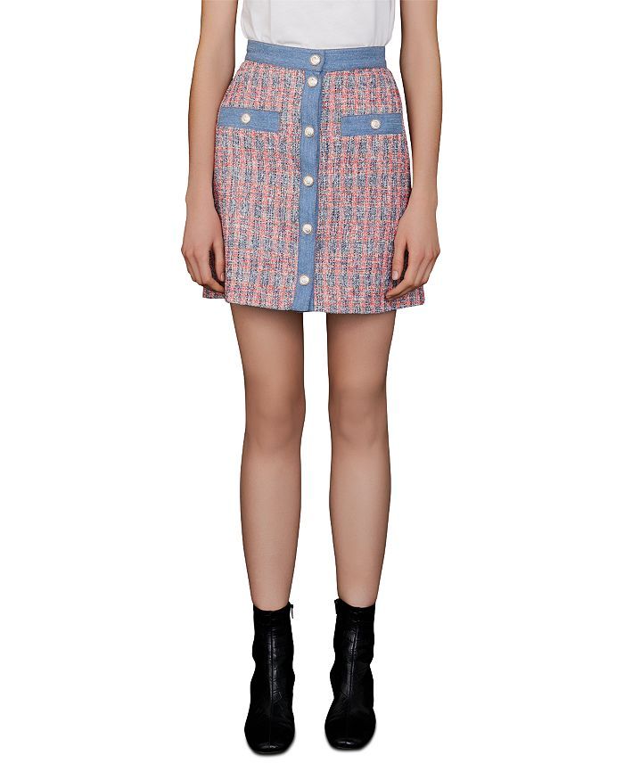 Jenise Tweed Mini Skirt | Bloomingdale's (US)