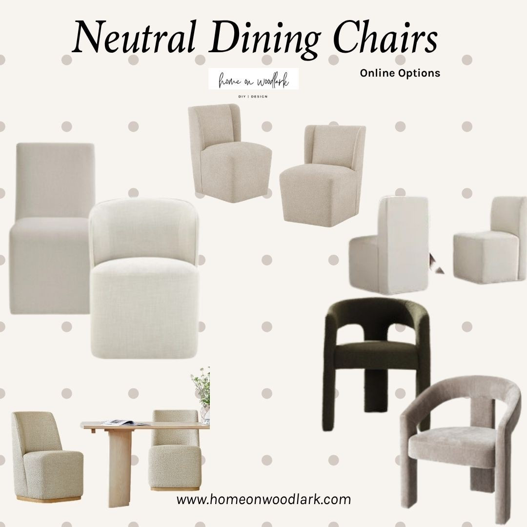 I just bought new upholstered dining chairs and I found all of these great online options.  

Upholstered dining chairs.  Modern accent chairs.  Slipcovered chairs.  

#LTKSeasonal #LTKHome #LTKSaleAlert