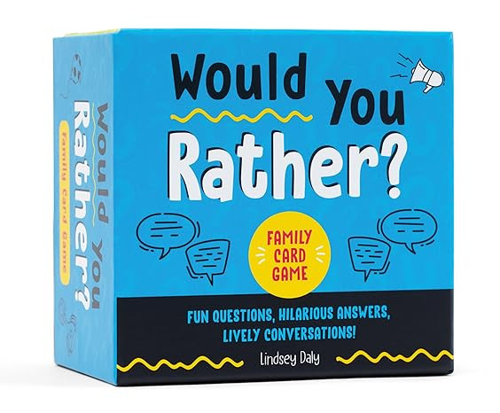 Would You Rather? Family Card Game: Fun Questions, Hilarious Answers, Lively Conversations! | Amazon (US)