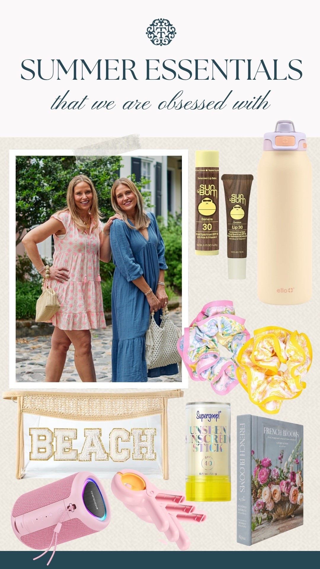 Amazon has our summer essentials list looking very pink and yellow in the best way. From the speaker and claw clip to the scrunchies, SPF picks, and water bottle, these are the pieces bringing both fun and function to beach days. The beach pouch and coffee table book are also such good extras to toss in the mix.

#LTKOver40 #LTKMidsize #LTKSeasonal