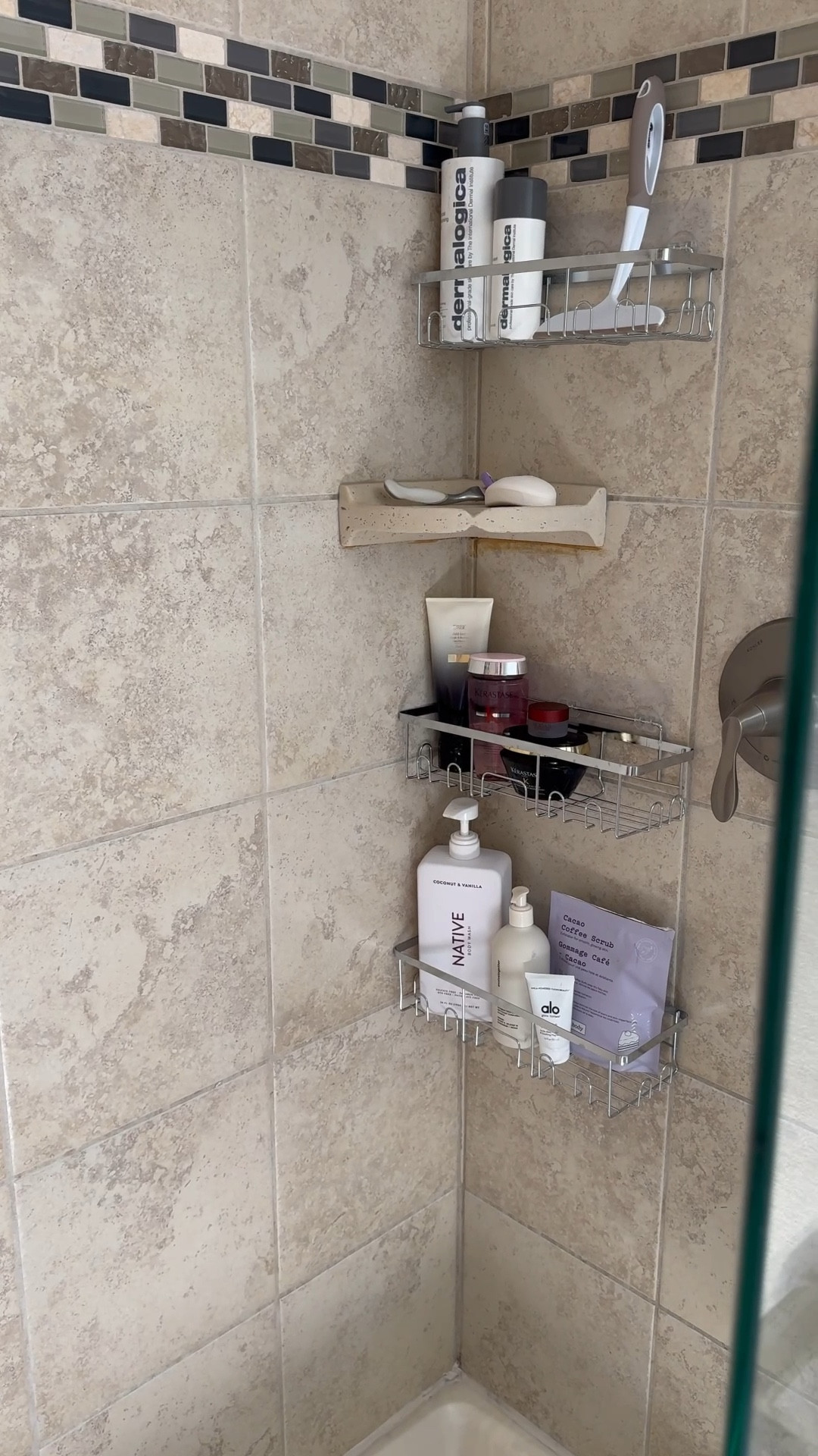 These are truly so useful! Easy to install, no tools required, adds instant shower storage, come in many colors and varieties, rust-free and more! Can’t say enough about these shower caddies! 

#LTKFamily #LTKSaleAlert #LTKHome