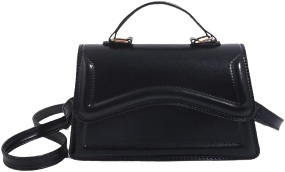 PU Leather Crossbody Bags for Women, Designer Small Purse with Shoulder Strap, Cute Tote Bag for ... | Amazon (US)