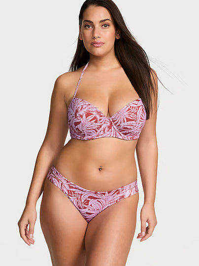 Swim Essential Push-Up Demi Bikini Top, Print, 38B - Women's Tops - Victoria's Secret | Victoria's Secret (US / CA )