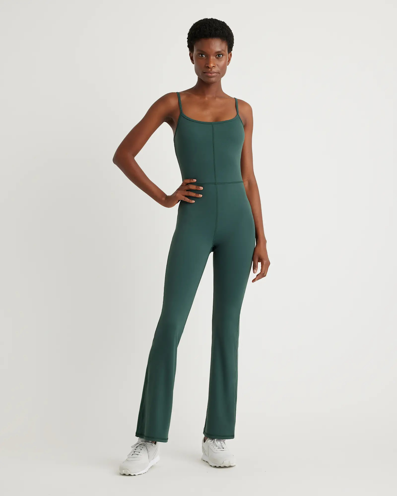 Ultra-Form Kick Flare Jumpsuit | Quince