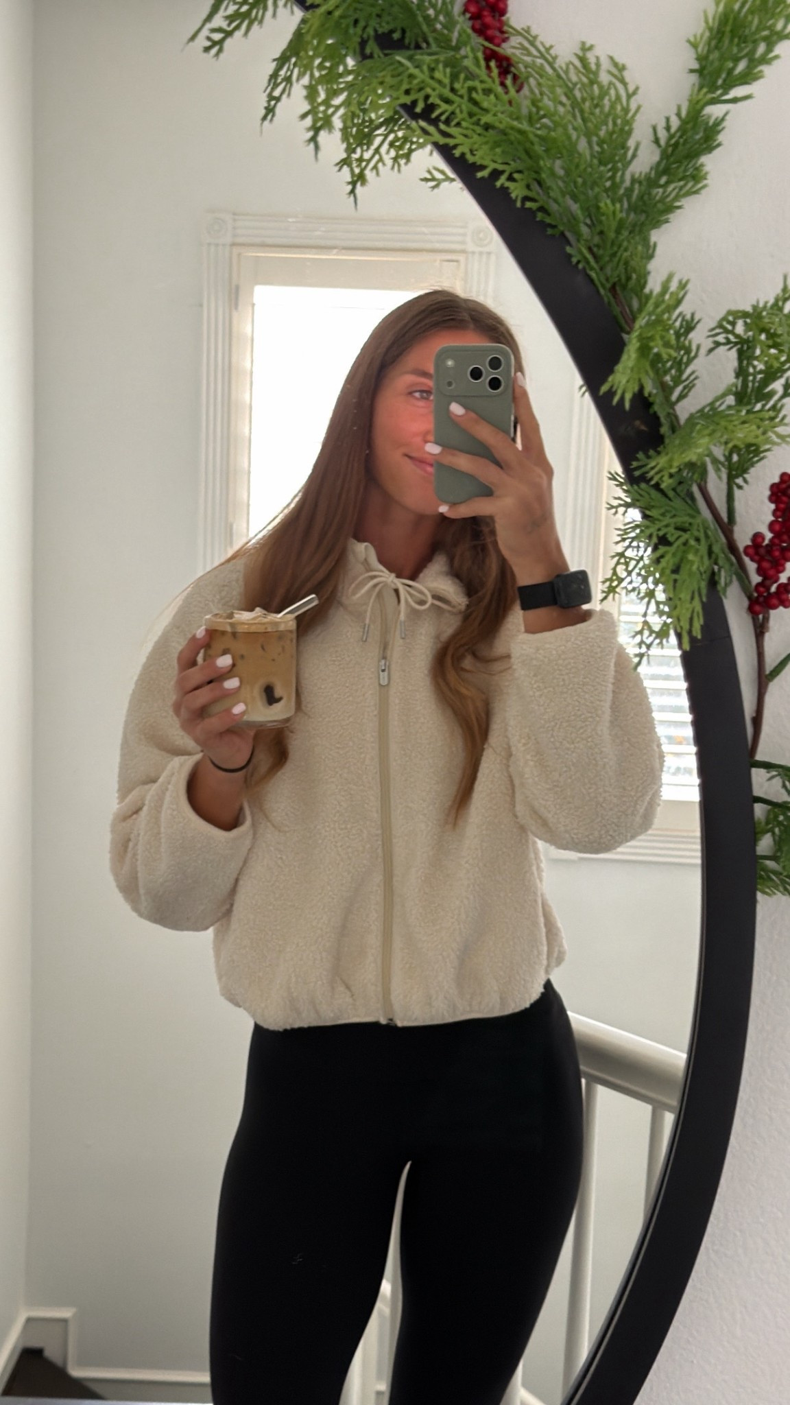 perfect sweater to lounge around the house in🧸🤎🤍 

#LTKootd #LTKGiftGuide #LTKActive