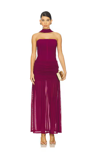 Unfavorite  Lillie Corset Maxi Dress in Plum

              
    
        
        
            F... | Revolve Clothing (Global)