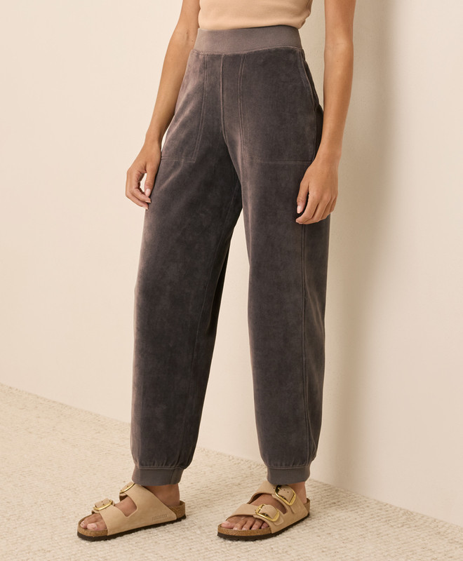 Women’s Pure Velour Relaxed Sweatpant made with Organic Cotton | Pact | Pact Apparel