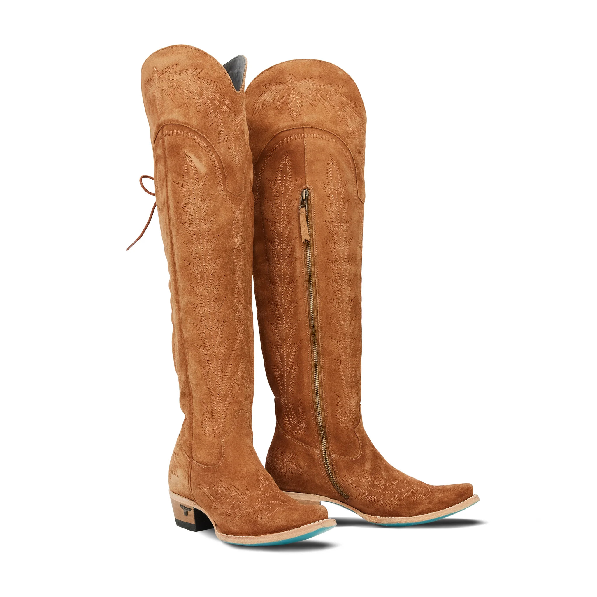 Lexington OTK Corset - Toffee Roughout | Lane Boots