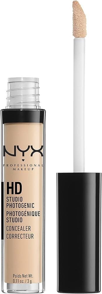 NYX PROFESSIONAL MAKEUP HD Studio Photogenic Concealer Wand, Medium Coverage - Light | Amazon (US)