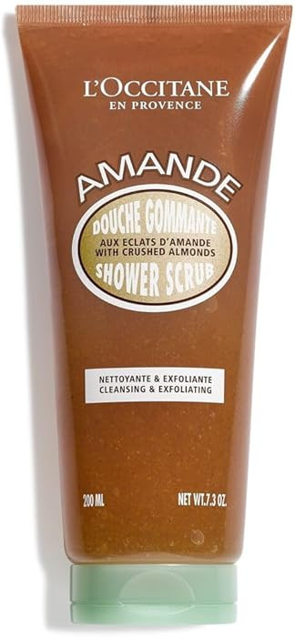 L’Occitane Almond Shower Scrub, 2-In-1 Exfoliating Body Wash with Nourishing Oil Removes Dead S... | Amazon (US)