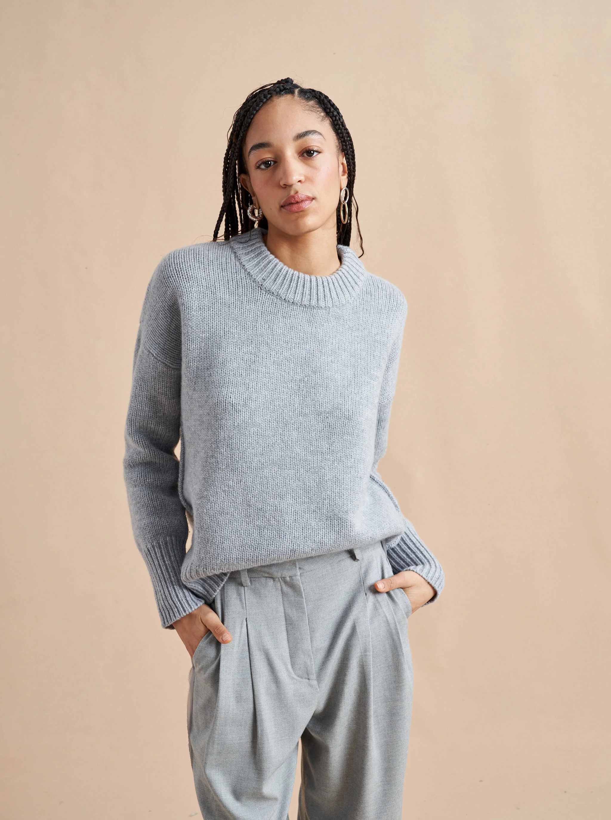 Solid Marin Sweater | La Ligne