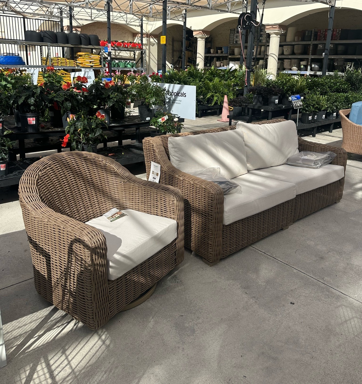 Walmart swivel chair and outdoor sofa on sale now!

#LTKSaleAlert #LTKHome #LTKSeasonal